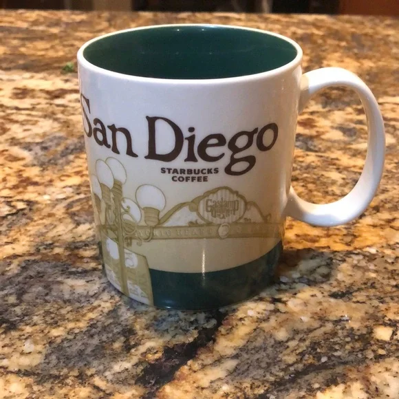 Starbucks San Diego Collector Series Coffee Mug 2009, 16 fl oz